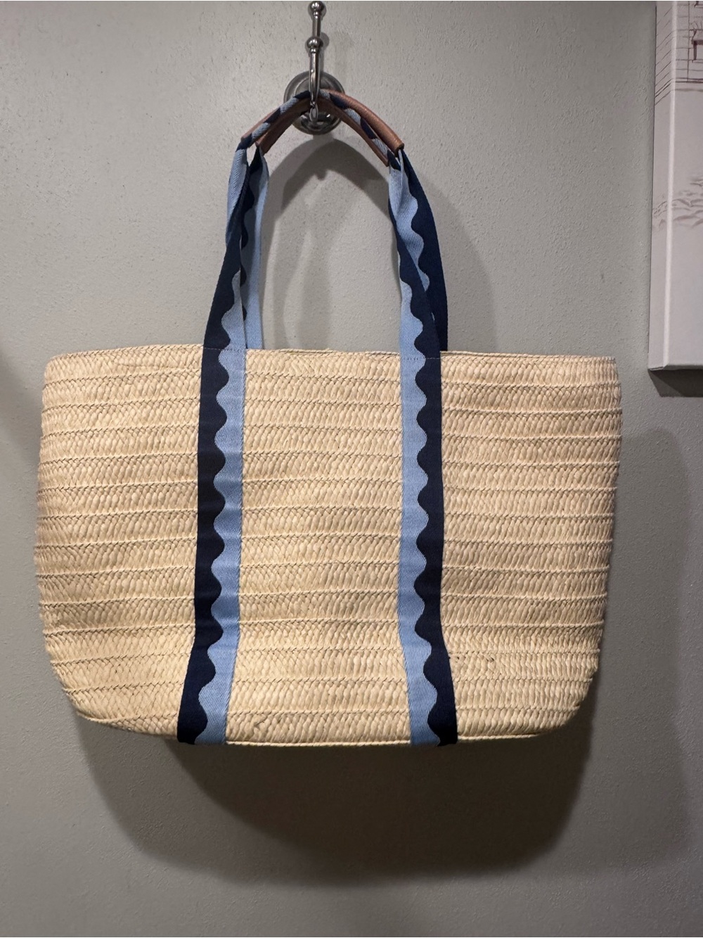 NEW Straw Beach Bag